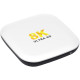 TV Медіаплеєр H96 MAX M2 4/64Gb/ Rockchip RK3528/ Android 13/ WiFi 2.4G+5G/ LAN:1000M/ BT пульт