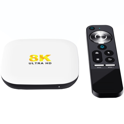 TV Медіаплеєр H96 MAX M2 4/64Gb/ Rockchip RK3528/ Android 13/ WiFi 2.4G+5G/ LAN:1000M/ BT пульт