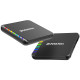 TV Медіаплеєр H96 MAX W2 4/64Gb/ Amlogic S905W2/ Android 11/ WiFi 2.4G+5G/BT:5.0/ LAN:100M/ чорний