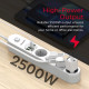 Power filtr 2.0м Energizer 4 розетки, 4xUSB 3.4A, з заземленням білий