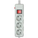 Power filtr 3.0м Gembird , 3 розетки, чорний, 220 В, 50 Гц, 16A