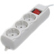 Power filtr 3.0м Gembird , 3 розетки, чорний, 220 В, 50 Гц, 16A