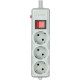 Power filtr 4.5м Gembird , 3 розетки, сірий, 220 В, 50 Гц, 16A