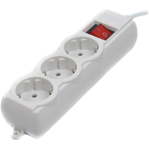 Power filtr 4.5м Gembird , 3 розетки, сірий, 220 В, 50 Гц, 16A