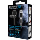 Мікрофон петличний Sandberg Streamer USB Clip USB-A/USB-C, провідний, кабель 3м, чорний