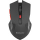 Мишка Defender Accura MM-275, бездротова, 6 кн. до 1600 dpi, червоний