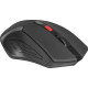 Мишка Defender Accura MM-275, бездротова, 6 кн. до 1600 dpi, червоний