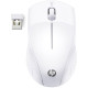 Мишка бездротова HP 220, 3 кн., 1600 dpi, сніжно біла