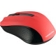 Мишка Modecom MC-WM9, бездротова, 2кн., 1200dpi, нано ресівер чорно-червона