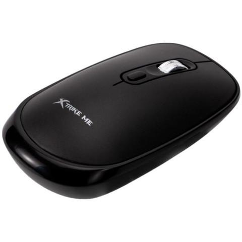 Мишка XTRIKE ME GW-119, бездротова Bluetooth+2.4G, 1600dpi., 4кн., Silent, чорна