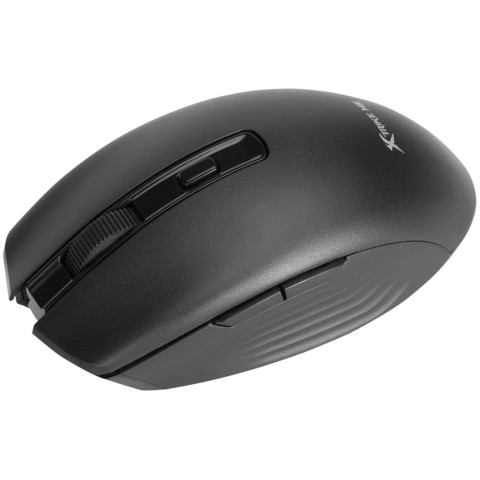 Мишка XTRIKE ME GW-224, бездротова Bluetooth+2.4G 1600dpi., 6кн., Silent, чорна