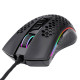 Мишка Redragon Storm M808 RGB Optical, ігрова, 12400dpi., 7кн., Ultralight чорна