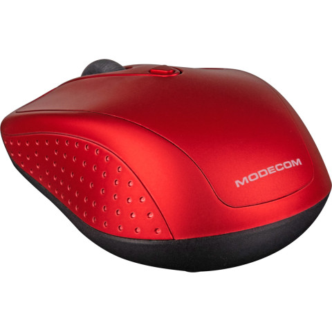 Мишка Modecom MC-WM4.1, бездротова, 3кн., 1600dpi, нано ресівер, червона