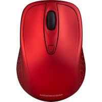 Мишка Modecom MC-WM4.1, бездротова, 3кн., 1600dpi, нано ресівер, червона