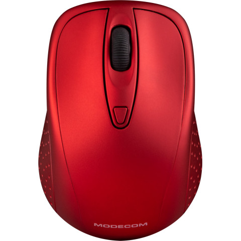 Мишка Modecom MC-WM4.1, бездротова, 3кн., 1600dpi, нано ресівер, червона