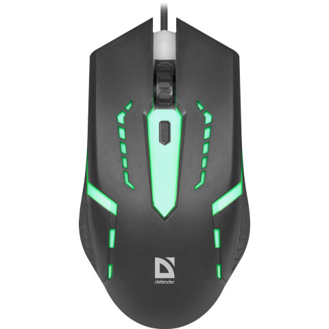 Мишка Defender Flash MB-600L, 4 кн. 1200 dpi, 7 кол. підсвітки