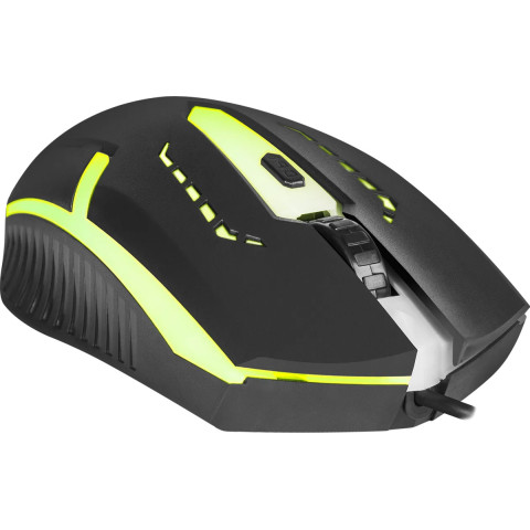 Мишка Defender Flash MB-600L, 4 кн. 1200 dpi, 7 кол. підсвітки
