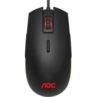 Мишка AOC GM500 ігрова, 5000dpi., 8кн., RGB PMW3325 чорна