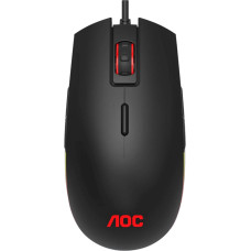 Мишка AOC GM500 ігрова, 5000dpi., 8кн., RGB PMW3325 чорна