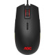 Мишка AOC GM500 ігрова, 5000dpi., 8кн., RGB PMW3325 чорна