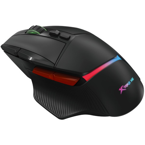 Мишка XTRIKE ME GM-415, ігрова, USB, 8000dpi., 9кн., RGB чорна