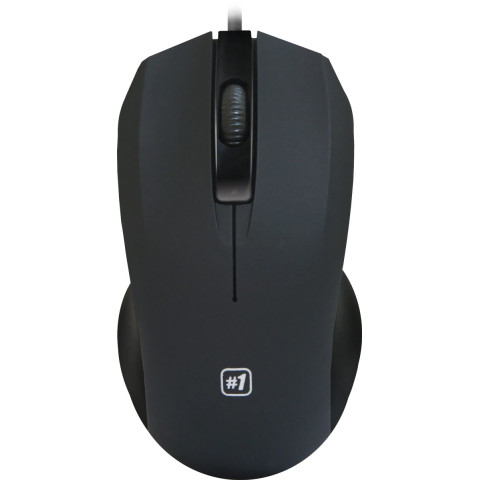 Мишка Defender #1 MM-310, 3кн., 1000 dpi, чорна