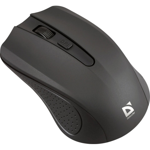 Мишка Defender Accura MM-935 бездротова, 4 кн. до 1600 dpi, чорна