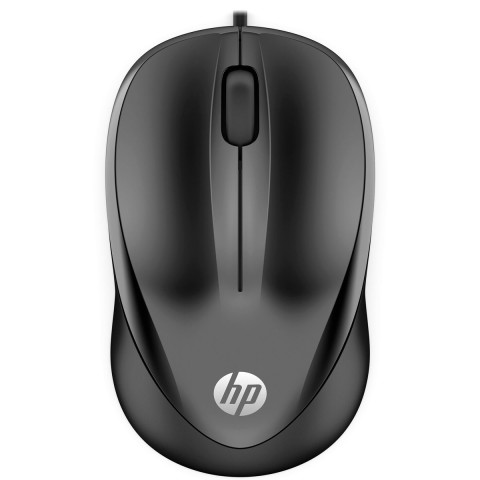 Мишка HP 1000 Wired Mouse, 3 кн., 1200 dpi, чорна