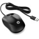 Мишка HP 1000 Wired Mouse, 3 кн., 1200 dpi, чорна