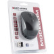 Мишка Modecom MC-WM6, бездротова, 3кн., 1600dpi, нано ресівер, чорна