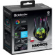 Мишка Defender Kronos GM-695, бездротова, ігрова, 7кн., 1600 dpi., 400 mAh, чорна