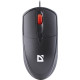 Мишка Defender Icon MB-057, 3кн.,1000 dpi, безшумна, чорна