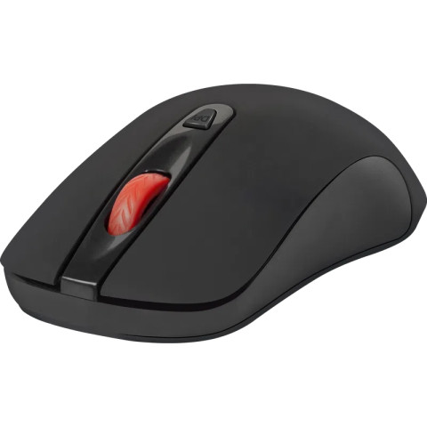 Мишка Defender Nexus MS-195 бездротова, 4 кн. до 1600 dpi, безшумна, чорна