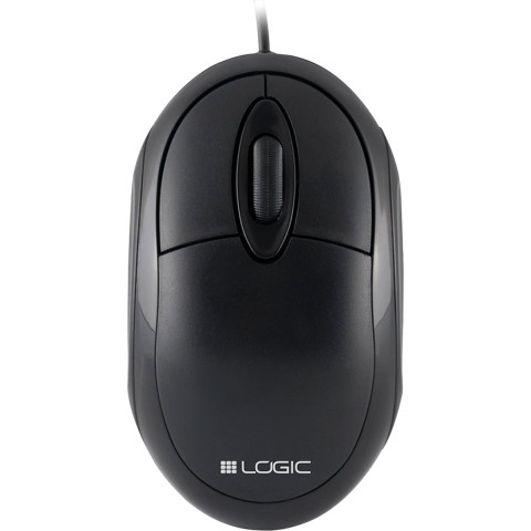 Мишка LogicConcept LM-11, 3 кн., 1000dpi, чорна
