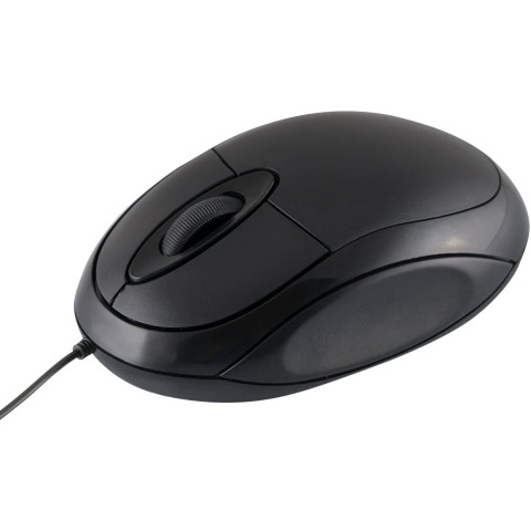 Мишка LogicConcept LM-11, 3 кн., 1000dpi, чорна