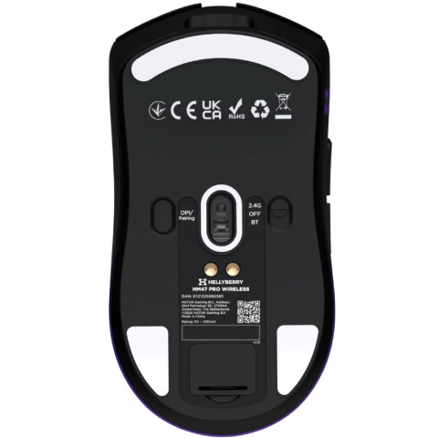Миша HATOR Hellyberry HM47 PRO Black-violet gradient