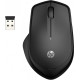 Мишка бездротова HP 280 Silent, 3 кн., 1200 dpi, чорна