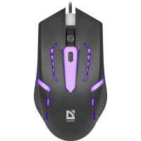 Мишка Defender Hit MB-601, 4 кн. 1200 dpi, 7 кол. підсвітки