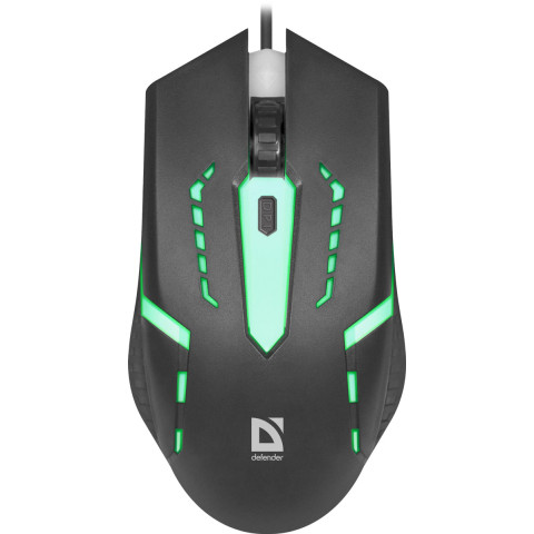 Мишка Defender Hit MB-601, 4 кн. 1200 dpi, 7 кол. підсвітки