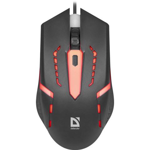 Мишка Defender Hit MB-601, 4 кн. 1200 dpi, 7 кол. підсвітки