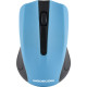 Мишка Modecom MC-WM9, бездротова, 2кн., 1200dpi, нано ресівер чорна-синя