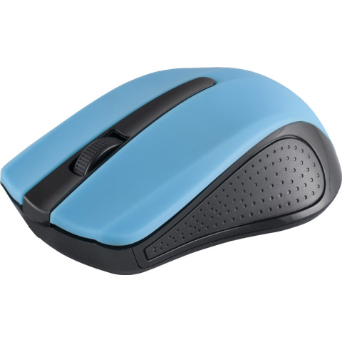 Мишка Modecom MC-WM9, бездротова, 2кн., 1200dpi, нано ресівер чорна-синя