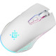 Мишка Defender Pandora GM-502, бездротова, ігрова, 7кн., 3200 dpi., 500 mAh, біла