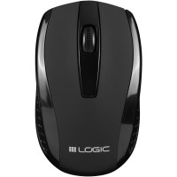 Мишка LogicConcept LM-31, бездротова, 1200dpi, 3кн., USB, чорна