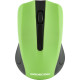 Мишка Modecom MC-WM9, бездротова, 2кн., 1200dpi, нано ресівер чорна-зелена