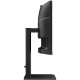 TFT 34" AOC CU34E4CW, WQHD, VA, 120Гц, вигн., 2xHDMI, DP, USB-C, RJ-45, USB-hub,cam,HAS, кол.,чорний