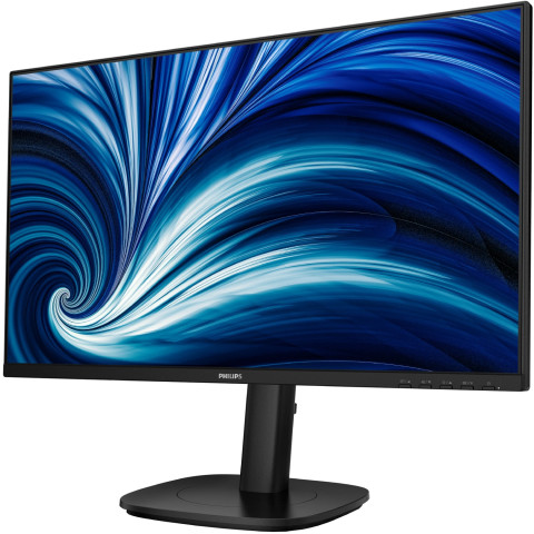 TFT 23.8" Philips 24B2N3200J, IPS, 120Гц, VGA, HDMI, DP, USB-hub, HAS, Pivot, колонки, чорний