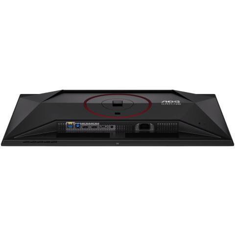 TFT 26.5" AOC Q27G4SDR, QD-OLED, 360Hz, 0,3ms, 2xHDMI, DP, USB-hub, HAS, Pivot, чорно-червоний