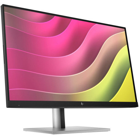 TFT 23.8" HP E24t G5, IPS, 75Hz, сенсорний, HDMI, DP, USB-hub, HAS, Pivot, чорно-сріблястий