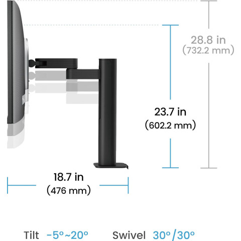 TFT 28.2" BenQ RD280UA, IPS, 3840x2560, 3:2, USB-C, HDMI, DP, HAS, ерго стійка, кол., металік-сірий